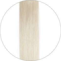 #6001 Extra Light Blonde, 60 cm, Premium Pre Bonded Hair Extensions, Single drawn