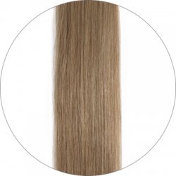 Long Lasting, #10 Light Brown, 50cm, 50g, Weft Hair Extensions