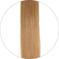 Long Lasting, #12 Dark Blonde, 50cm, 50g, Weft Hair Extensions