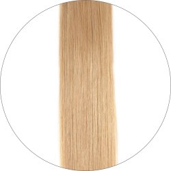 #18 Medium Blonde, 60cm, 50g , Tape Hair Extensions, Single drawn