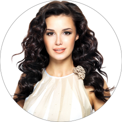 #1B Black Brown, 70cm, 50g , Tape Hair Extensions, Single drawn