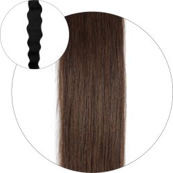 #4 Chocolate Brown, 50 cm, Natural wave Ponytail