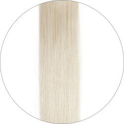 #6001 Extra Light Blonde, 40cm, 40g, Weft Hair Extensions