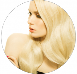 #613 Light Blonde, 50 cm, Pre Bonded Hair Extensions, Double drawn