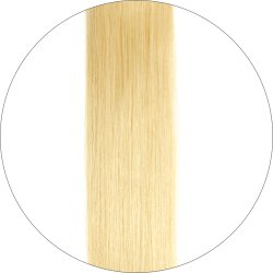 #613 Light Blonde, 60cm, 50g , Tape Hair Extensions, Single drawn