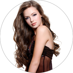 #8 Brown, 70cm, 50g , Tape Hair Extensions, Single drawn