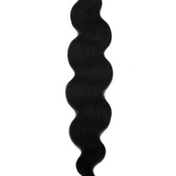 #1 Black, 50cm, 50g , Body Wave Tape Hair Extensions