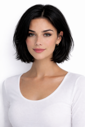 #1 Black, 30cm, 50g , Tape Hair Extensions, Single drawn