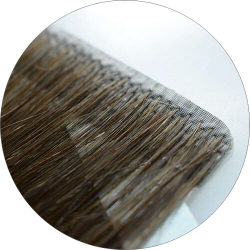 #8 Brown, 50 cm, Injection, Double drawn Tape Hair Extensions