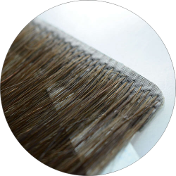 #1001 Platina, 40cm, 50g , Seamless, Tape Hair Extensions, Single drawn