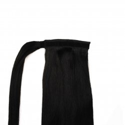 #1 Black, 40cm, 80g, Ponytail