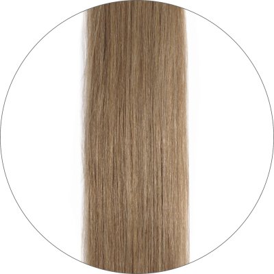 #10 Light Brown, 60 cm, Tape Hair Extensions, Single drawn