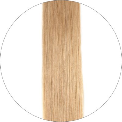 #18 Medium Blonde, 50 cm, Tape Hair Extensions, Single drawn