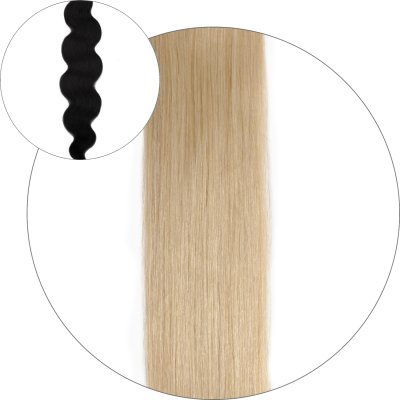 #24 Blonde, 50cm, 50g , Body Wave Tape Hair Extensions Premium
