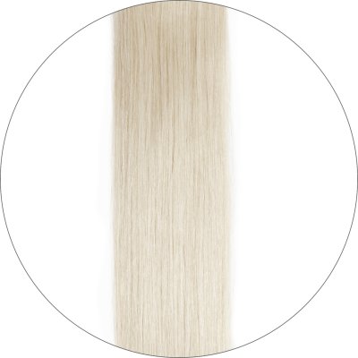 #6001 Extra Light Blonde, 40 cm, Tape Hair Extensions, Single drawn