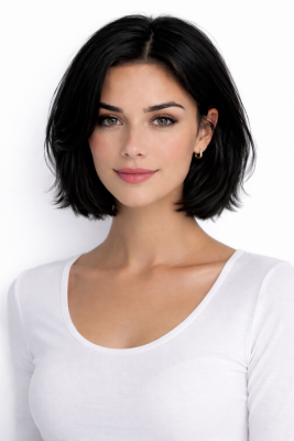 #1 Black, 30cm, 50g , Tape Hair Extensions, Single drawn